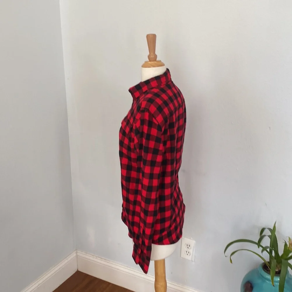 Wonder Nation Boys Shirt Plaid‎ Flannel Button Up Size 14/16